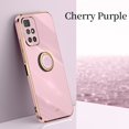 thumbnail image 1 of Funda de teléfono cuadrada con soporte de anillo chapado para Xiaomi Redmi 10 Note 10 pro 11 Redmi10 Note10 S 10s 10pro 5g 4G, funda de silicona con soporte Tan Jianjun unisex, 1 of 2