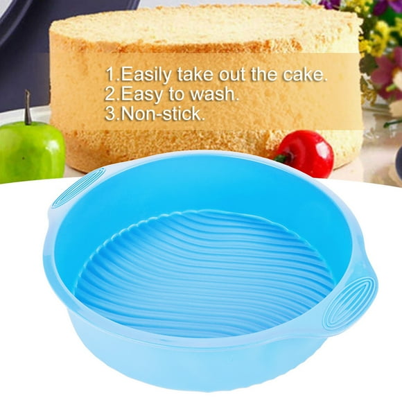 Cake Mold,9 Inch Silicone Cake Round Shape Baking Pan Cake Baking Pan Streamlined Design