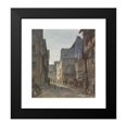 thumbnail image 2 of Marinus van Raden 12x13 Black Modern Framed Museum Art Print Titled - Face in Punderich, on the Mosel ( 1874), 2 of 5