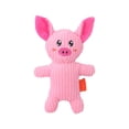 thumbnail image 1 of Adorable Animal Squeak Perro Juguete Sonido Juguete Cómodo Vocal Juguetes Interactivo Masticar Rosa jinwen Juguetes para masticar, 1 of 7