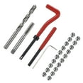 thumbnail image 3 of Tapping Drilling Tool Set,Thread Repair Kit M8x1.25mm Thread Repair Kit Thread Repair Inserts High-End Performance, 3 of 12