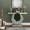 As shown1, variant on LHKJ 43" Mirrored Console Table with Curved Stone-Inlaid Legs, Silver Glam Entryway