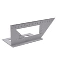 thumbnail image 1 of Multi-function 45/90 Angle Ruler Woodworking Protractor Combination Square Ruler ,Long Lasting, 1 of 4