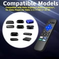 thumbnail image 3 of 2 Pack Replacement Remote Control for Roku Box,for Roku Express Remote Replacement,for Roku Player Remote,for Roku Premiere,1/2/3/4,HD,LT,XS,XD,(NOT for Stick/TV), 3 of 7