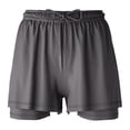 thumbnail image 2 of ZenCart Men Swimming Shorts Quick-drying Swim Trunks Drawstring Elastic Waist Double-Layered Bathing Suit Anti-UV Snug Fit Swimming Trunks, 2 of 8