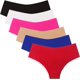 thumbnail image 1 of Pack 6 Braguitas Hipster Mujer Suaves Elásticas Invisibles Cheeky Panties Multicolor 1 XL Multicolor 1 XL Xishao ropa, 1 of 2