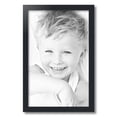 thumbnail image 2 of ArtToFrames 14" x 22" Black Satin Picture Frame, 14x22 inch Black MDF Poster Frame (WOM-5180), 2 of 8