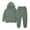 Army Green, variant on Boys' Sweatsuit - 2 Piece Performance Sweatshirt and Jogger Sweatpants - Active Set for Toddlers/Boys(Pink,8-9 Years)