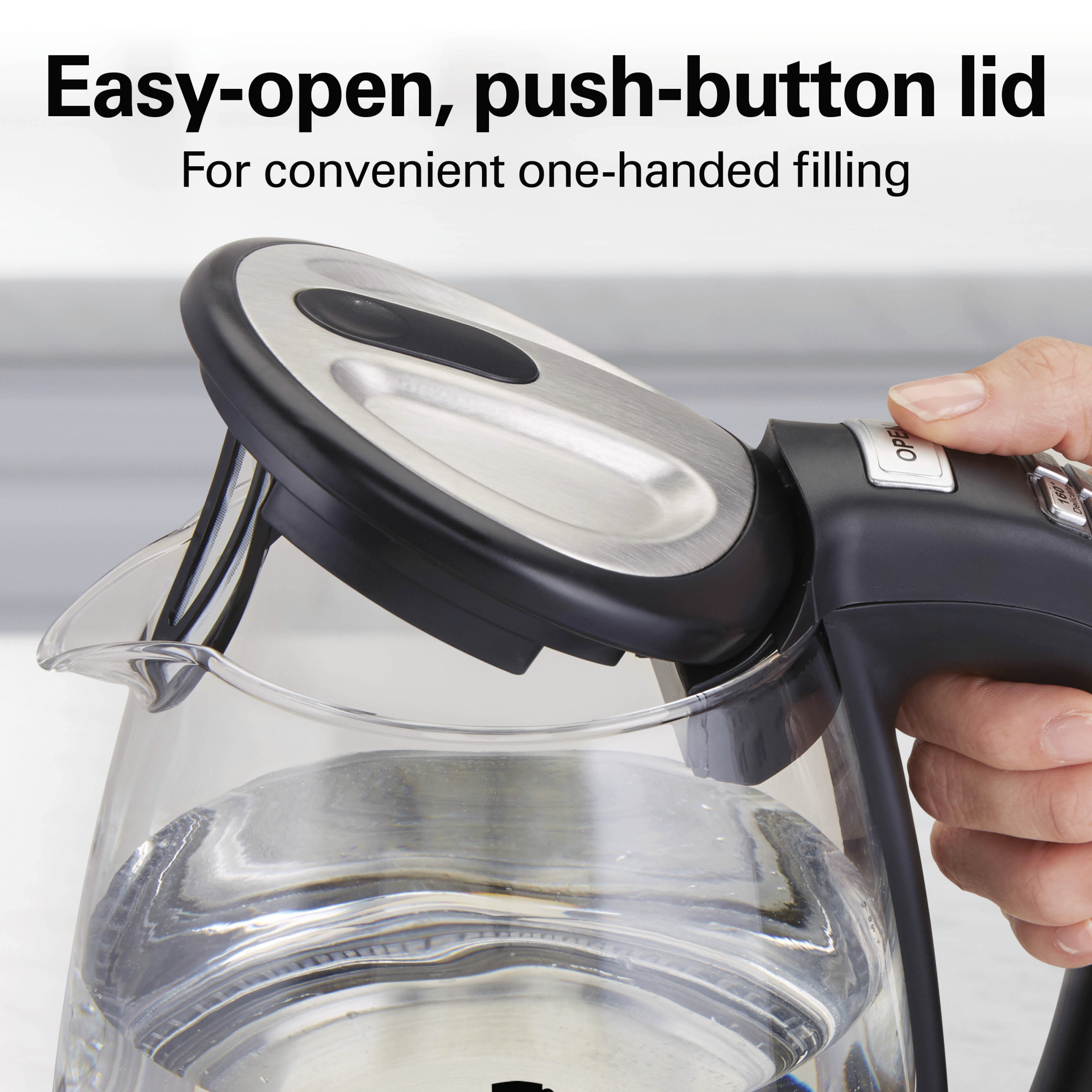 Hamilton Beach Temperature-Control Electric Kettle, 1.7L photo 4
