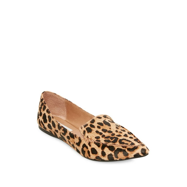 Steve Madden - Steve Madden Feather Loafer Flat (Women's) - Walmart.com ...