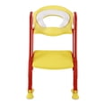 thumbnail image 2 of Silla Ajustable Concalera para Inodoro para Bebés Pequeños Con Amohadilla Suave, Reposabrazos para Mayor Seguridad, Pies Antideslizantes, Formació de Hábados, 2 of 7