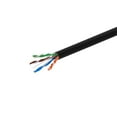 thumbnail image 2 of Monoprice Cat5e Ethernet Bulk Cable - Network Internet Cord - Solid, 350Mhz, UTP, CMR, Riser Rated,  Pure Bare Copper Wire, 24AWG, 1000ft, Black, 2 of 6