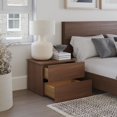 thumbnail image 4 of Nexera Milo 3-Piece Floating Platform Bedroom Set, Brown, Double, 4 of 7