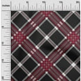 thumbnail image 1 of oneOone Polyester Lycra Fabric Tartan Check Print Fabric BTY 56 Inch Wide, 1 of 4