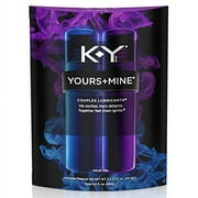 K-Y Yours and Mine Couples Lubricant, 3oz per Package