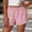 Pink, variant on Women's Summer Polka Dots Shorts Women's Summer Shorts Wide Leg Summer Jean Shorts with Pockets Red,L