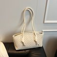 thumbnail image 2 of Bolso La Mujeres PU Elegante Axila Tota Bold () White, 2 of 9