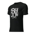 thumbnail image 2 of FREEDOM ISN'T FREE - Short sleeve t-shirt (Charcoal-Black Triblend, 4XL), 2 of 4