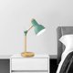 thumbnail image 2 of Lámpara de mesa de decoración lámpara de escritorio Led E27 lámpara de madera para sala de estar moderna, 2 of 5
