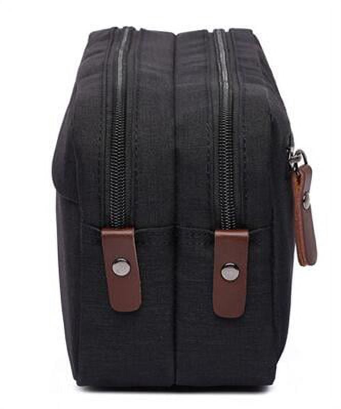 Muka Toiletry Bag for Men, Hanging Travel Dopp Kit, Shaving Bag for Toiletries Accessories-Grey