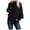 6#a Black, variant on Pullover Sweaters for Women Oversized Crewneck Cable Knit Sweaters Fall Fashion Wine M