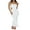 White, variant on Diconna Womenacute;s Tube Top Dress Strapless Sleeveless Cutout Solid Color/Stripes Print Knit Dress Summer Beach Dress