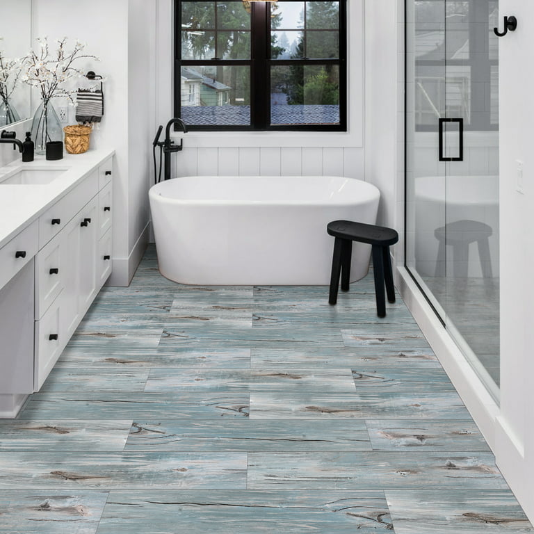 Luxurious Waterproof Vinyl Flooring Ideal for Stylish Bathrooms
