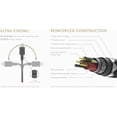 thumbnail image 4 of Native Union (NCABLE-KV-L-ZEB-NC) 10Ft USB Cable for iPhones - Black, 4 of 6