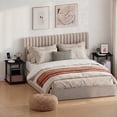 thumbnail image 2 of Furinno SIMPLISTIC Set of 2. 2-Tier Nightstand. Bedside Table. Americano, 2 of 5