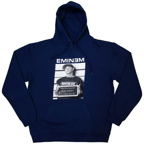 Eminem Unisex Pullover Hoodie: Arrest (Large)