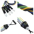 thumbnail image 4 of Alpine Swiss Exercise Resistance Bands with Handles Workout Fitness Tube Bands, 4 of 7