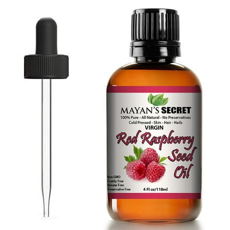 Red Raspberry Seed Oil Cold Pressed Unrefined (Virgin) Undiluted 100% Natural for face, hands,scars and breakouts 4