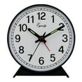 thumbnail image 2 of Equity 14075 Black Analog Wind-Up Alarm Clock, 2 of 6