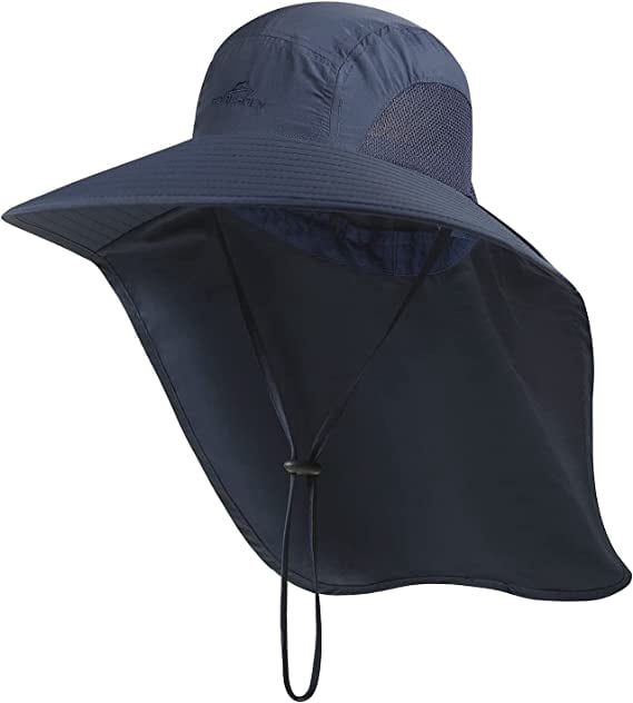 Wanupe Sombrero para El Sol De ala Ancha, Gorro De Pesca con 2