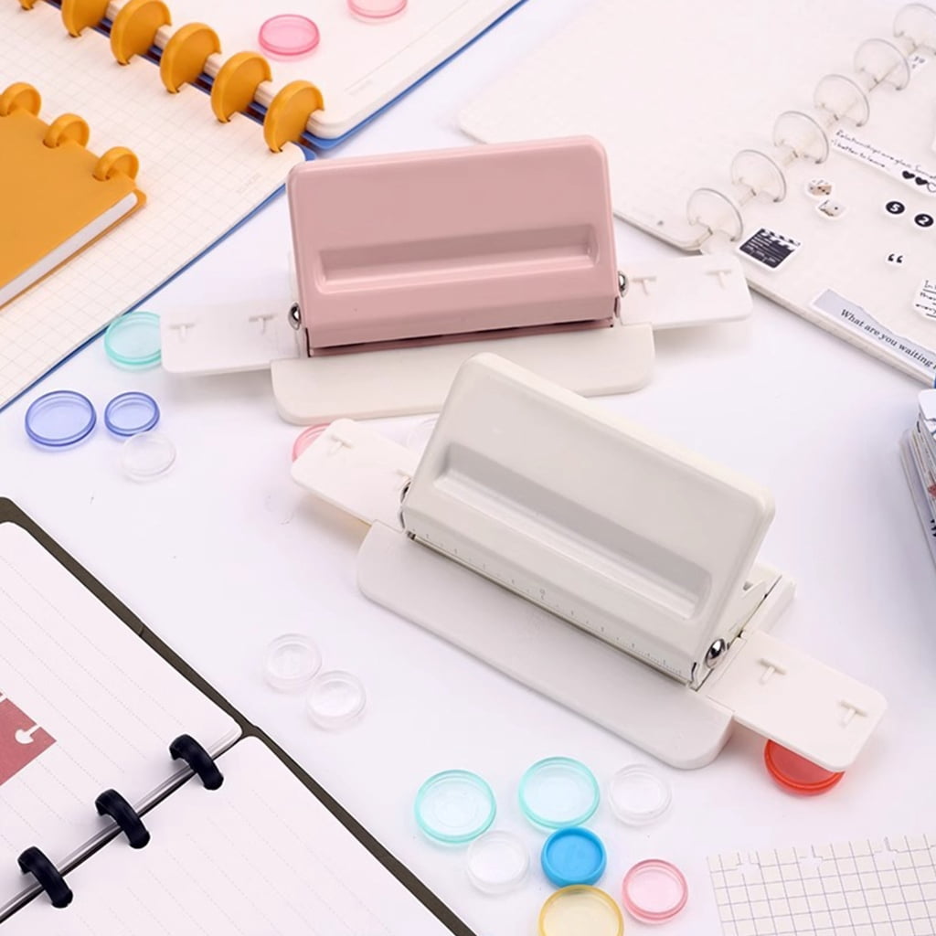 4 Holes Punch Paper Punch Manual Punching Machine Desktop Hole Puncher