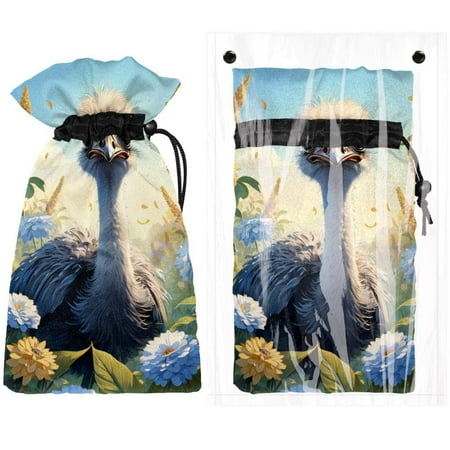 

Josid Floral Pattern Reusable Outdoor Faucet Insulation Covers Waterproof and Freeze-Resistant Spigot Protector Bags 2 Pack 11 x 6.9