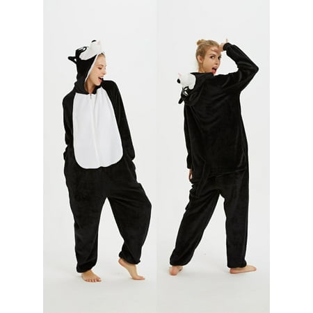 

TBWYF Onesie Costumes One Piece Pajama Unisex Union Suits Animal Costume Husky L[166CM-172CM]