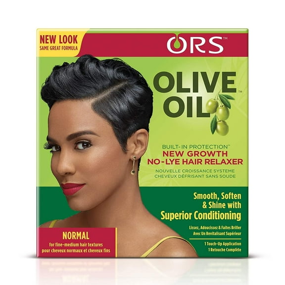 Ors Olive Oil Relaxer New Growth Normal