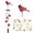 The Lucky Little Cardinal, variant on Bird Wind Chimes for Outside,Steller'Jay Bird Gifts,Blue Bird Wind Chimes Outdoor Decorations, Mother's Day Gifts for Mom/Grandma,Garden Patio Backyard  Decor.