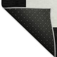 thumbnail image 5 of Addison Rugs Chantille Indoor/Outdoor Transitional Geometric Black Machine Washable Rectangle Rug, 5' x 7'6", 5 of 8