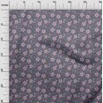 thumbnail image 3 of oneOone Rayon Gray Fabric Floral Fabric For Sewing Printed Craft Fabric By The Yard 56 Inch Wide, 3 of 5