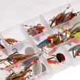 thumbnail image 4 of 10/30 Fishing Spoon Crank Baits Hooks - Mixed Size - Mixed Color  10Pcs, 4 of 6