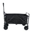 thumbnail image 1 of axGear Collapsible Outdoor Foldable Wagon Universal Wheel Adjustable Handle Cart, 1 of 7
