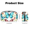thumbnail image 5 of Butterfly Digital Bag with Oxford Cloth Material, Waterproof Travel Case for Cell Phone Charger Cord and Electronics, Charger Pouch and Cord Travel Organizer, 5.9x9.44x3.14 Inches, 5 of 6