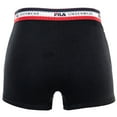 thumbnail image 3 of Fila Men Boxer Shorts Cotton Blend Black Xxl, 3 of 6