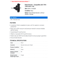 thumbnail image 2 of Brake Booster - Compatible with 1994 - 1996 Ford F-150 1995, 2 of 2