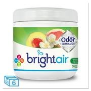 Bright Air® Super Odor Eliminator, White Peach And Citrus, 14 Oz, 6/carton