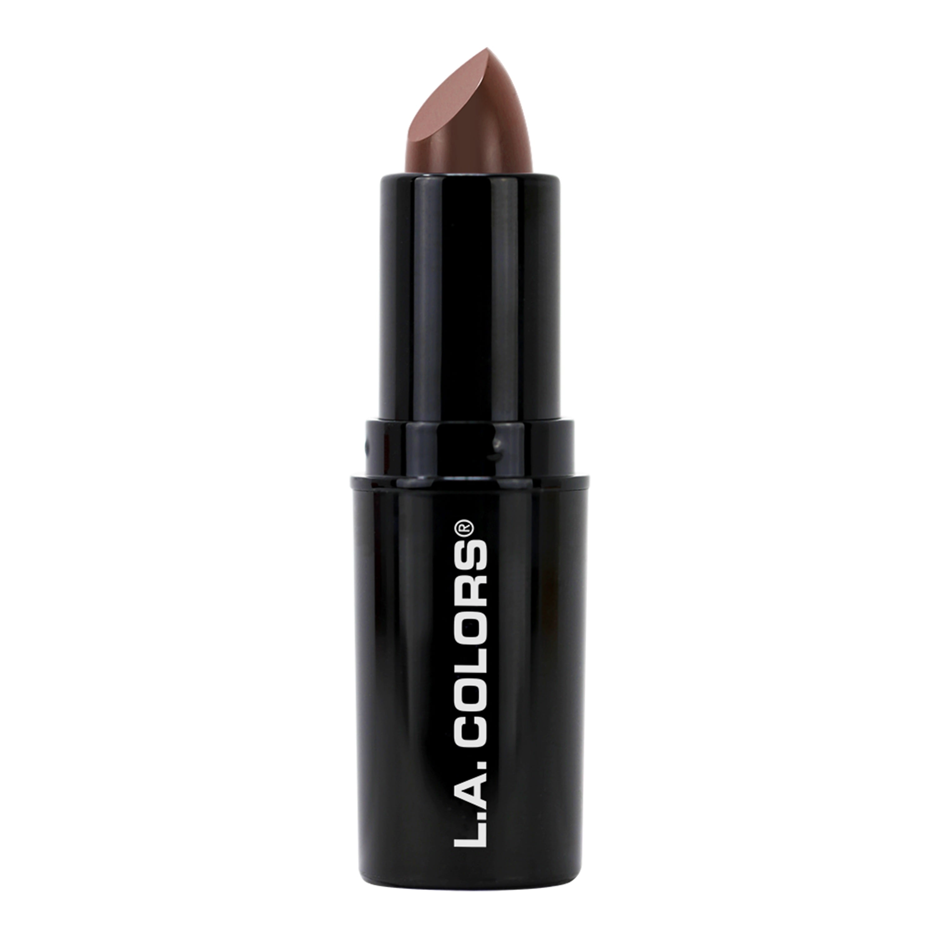 L.A. COLORS Long-Wearing Satin Finish Velvet Pout Chaser Lipstick, Coquette, 0.13 oz