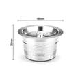 thumbnail image 5 of For Verismo K FEE CBTL Refillable Coffee Capsule Pod Filter Stainless Steel Set, 5 of 5