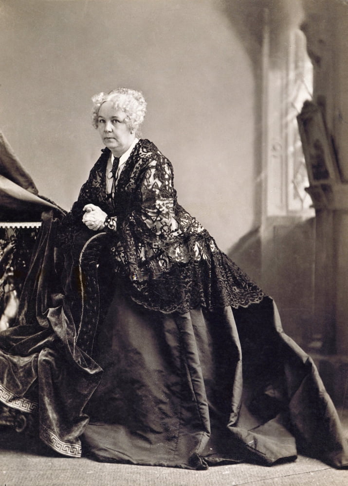 Stretched Canvas Art Elizabeth Cady Stanton /N(18151902). American